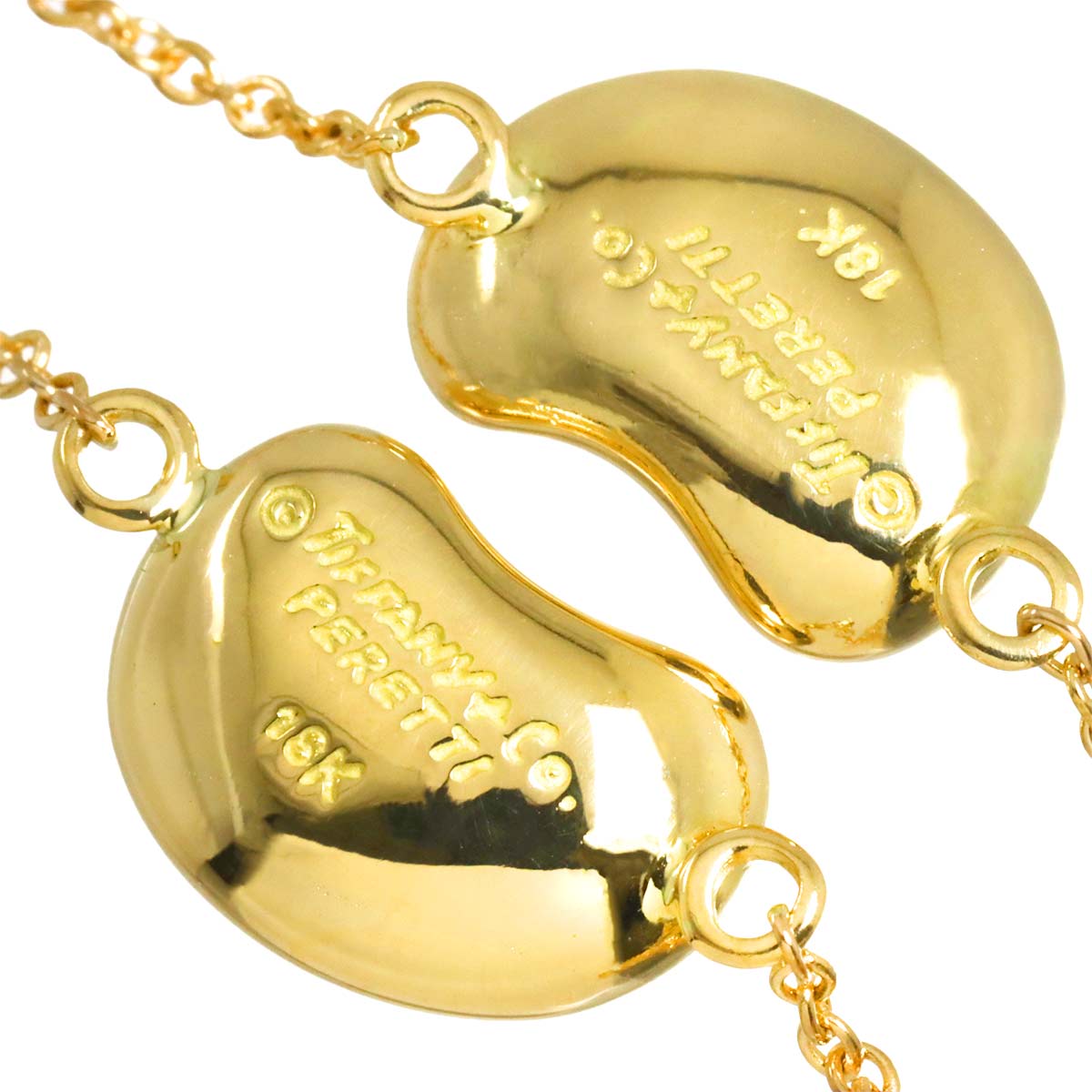 Bean 3P Bracelet 18K Yellow Gold 750