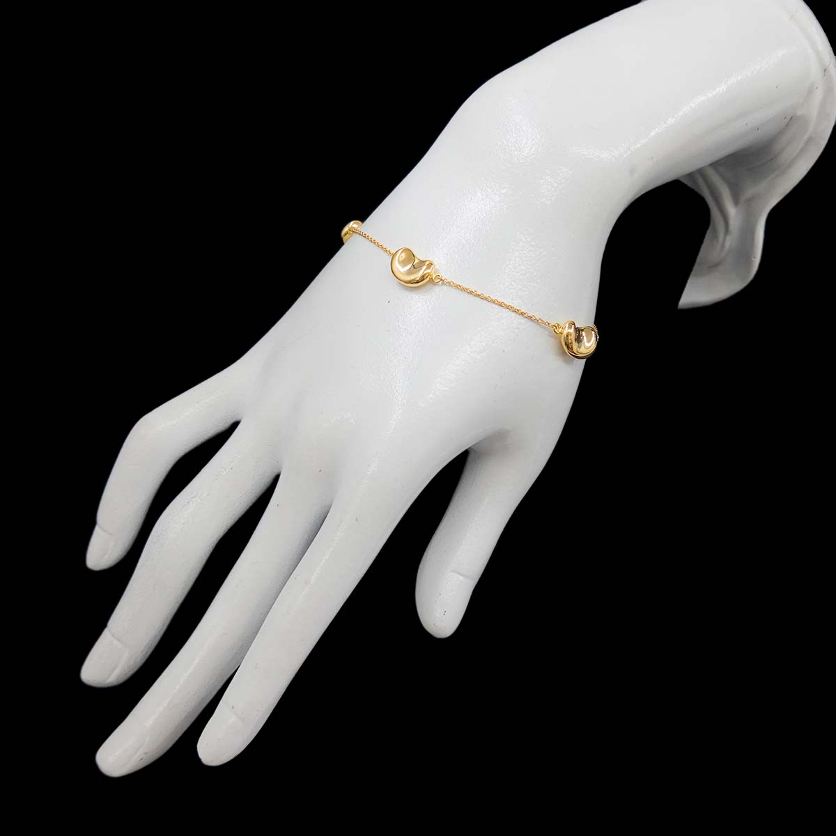Bean 3P Bracelet 18K Yellow Gold 750