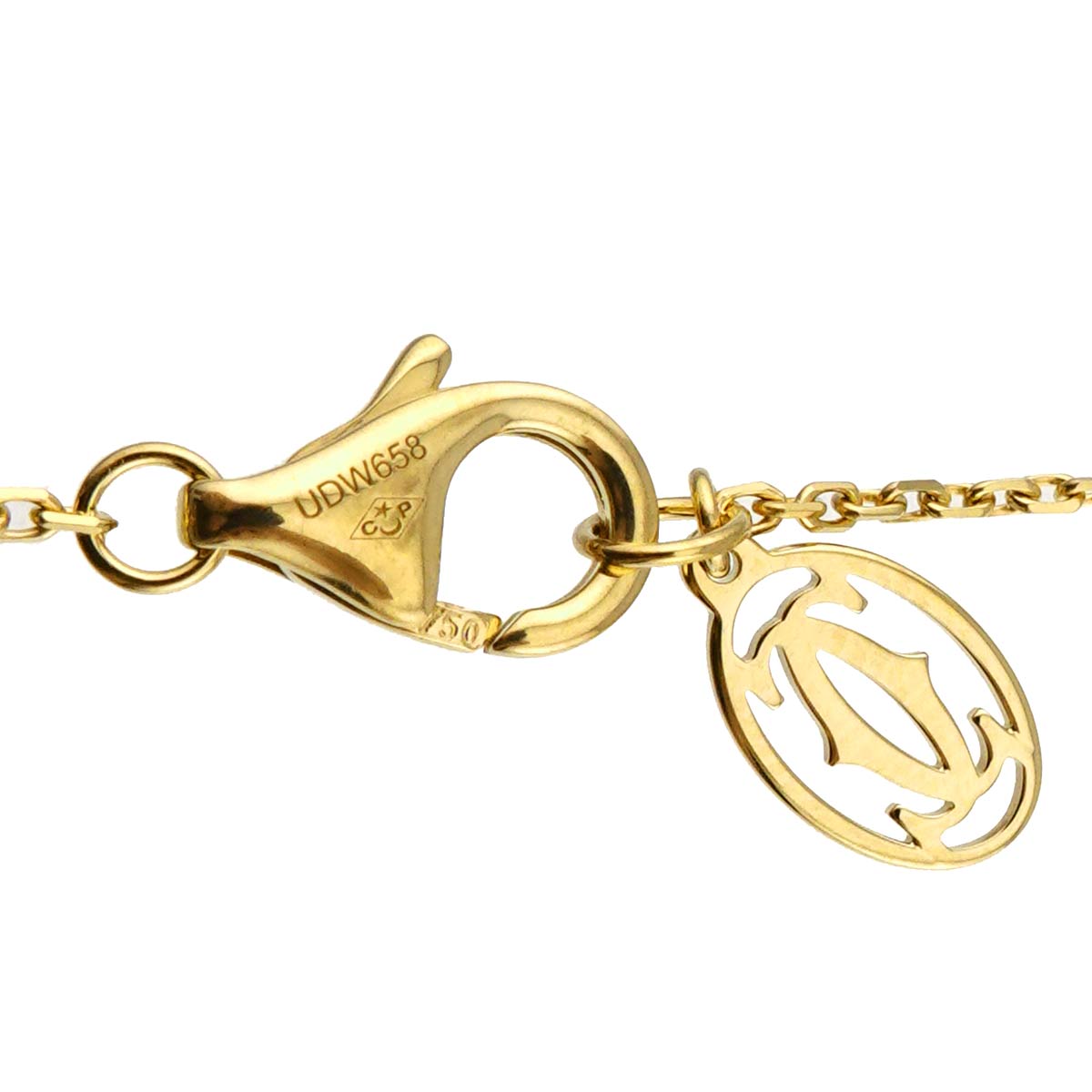 d Amour Diamond Necklace XS 18K Yellow Gold 750