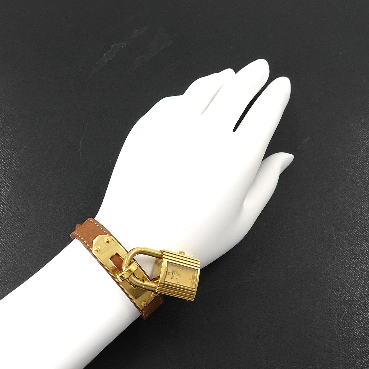 Kelly Watches Quartz Gold Dial Vintage Cadena Ladies Watch