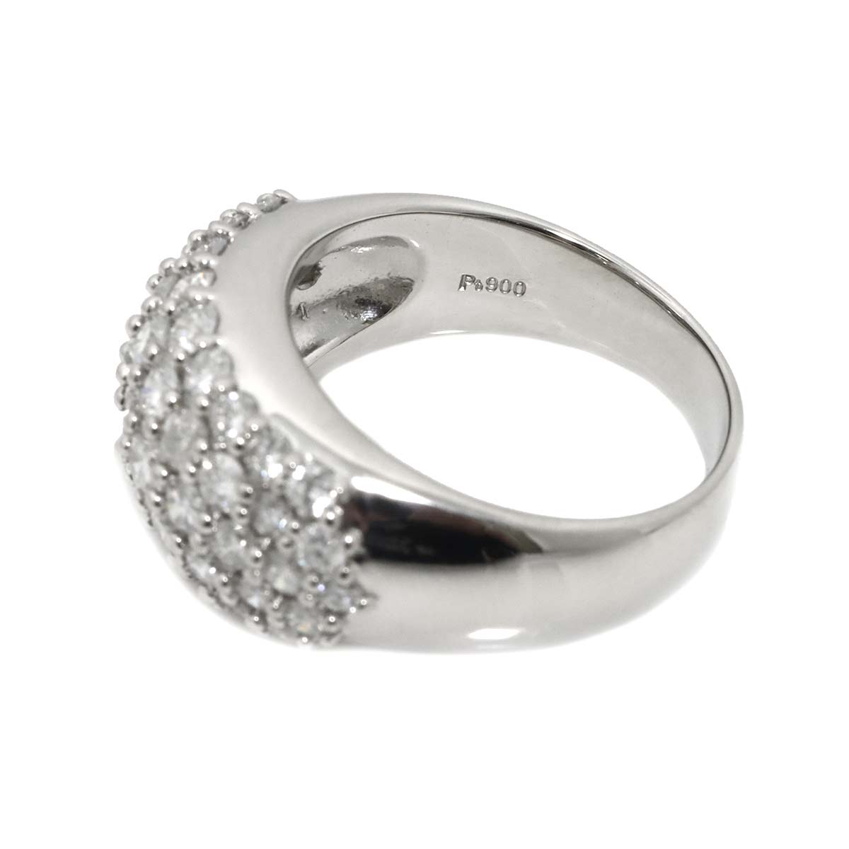 Diamond 2.53ct Ring Pt Platinum size7.75-8(US)