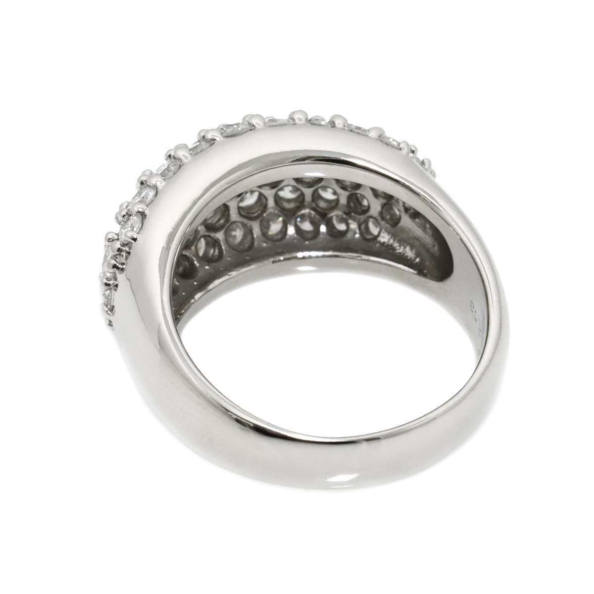 Diamond 2.53ct Ring Pt Platinum size7.75-8(US)