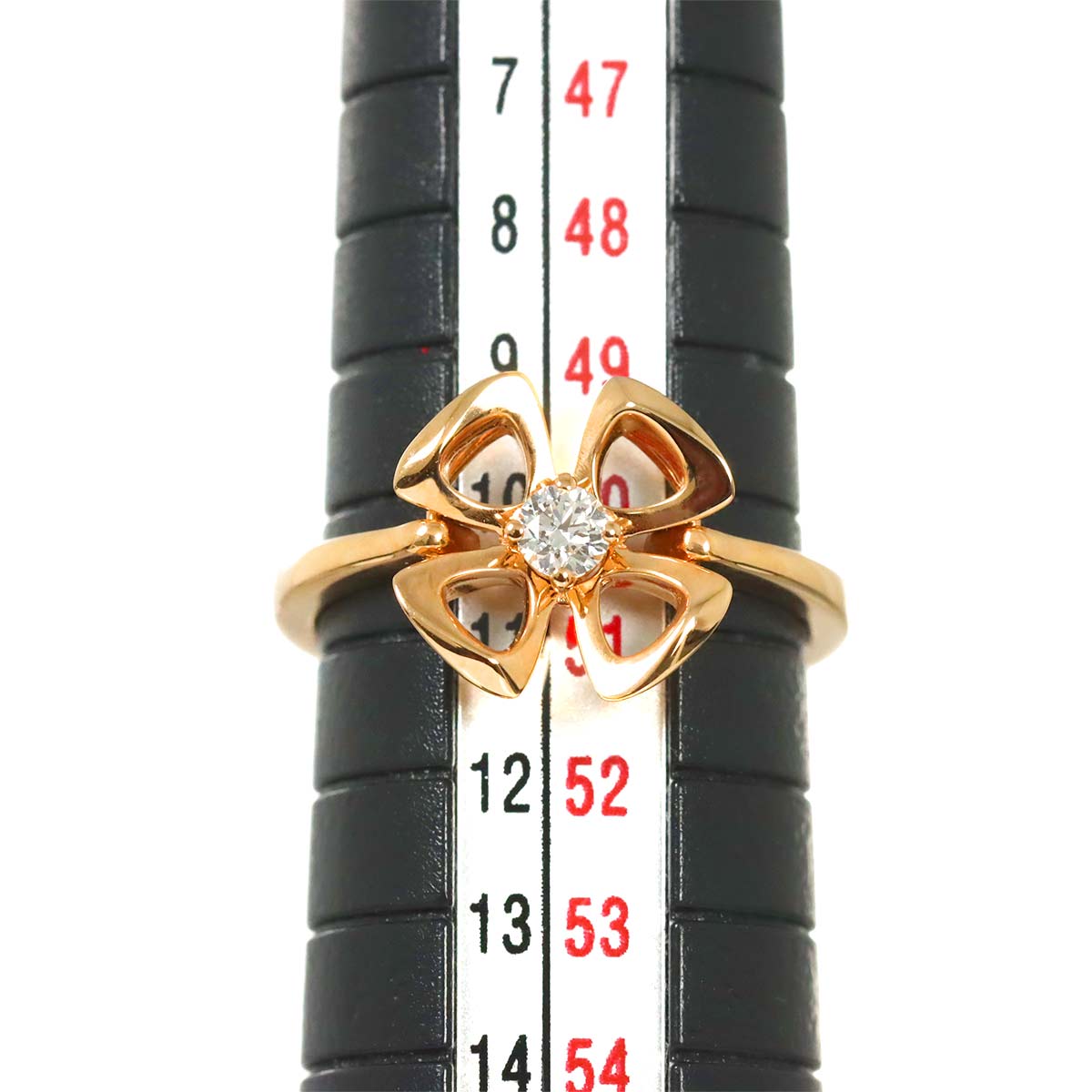Fiorever Diamond Ring 18K PG 750 size51 5.5-5.75(US)