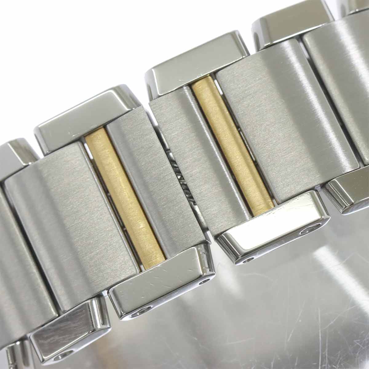 Tank Francaise LM W51005Q4 Automatic YG Silver Dial Mens