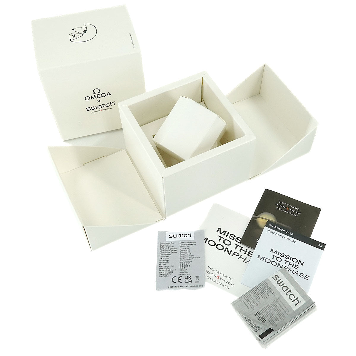 BIOCERAMIC MOONSWATCH MISSION TO THE MOON SO33W700 Quartz