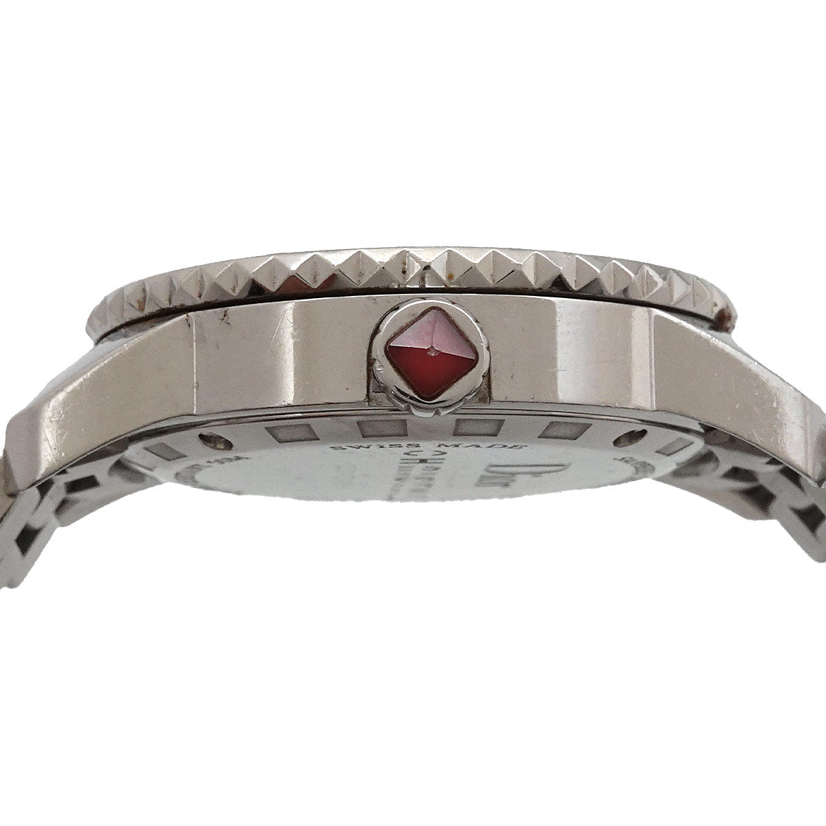 Crystal CD11311H Diamond Red Dial Ladies