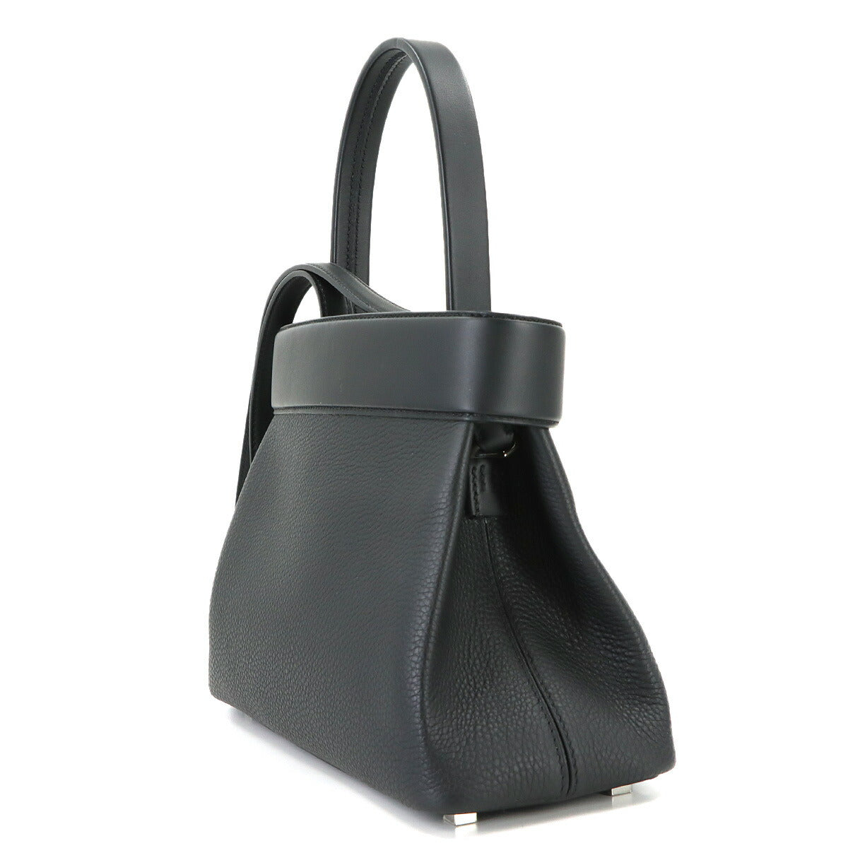 Meor 27 Togo Swift Black 2way Hand Shoulder Bag Purse