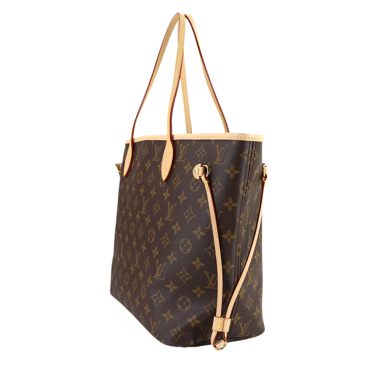 Monogram Neverfull MM Tote Bag Beige M46975 Purse