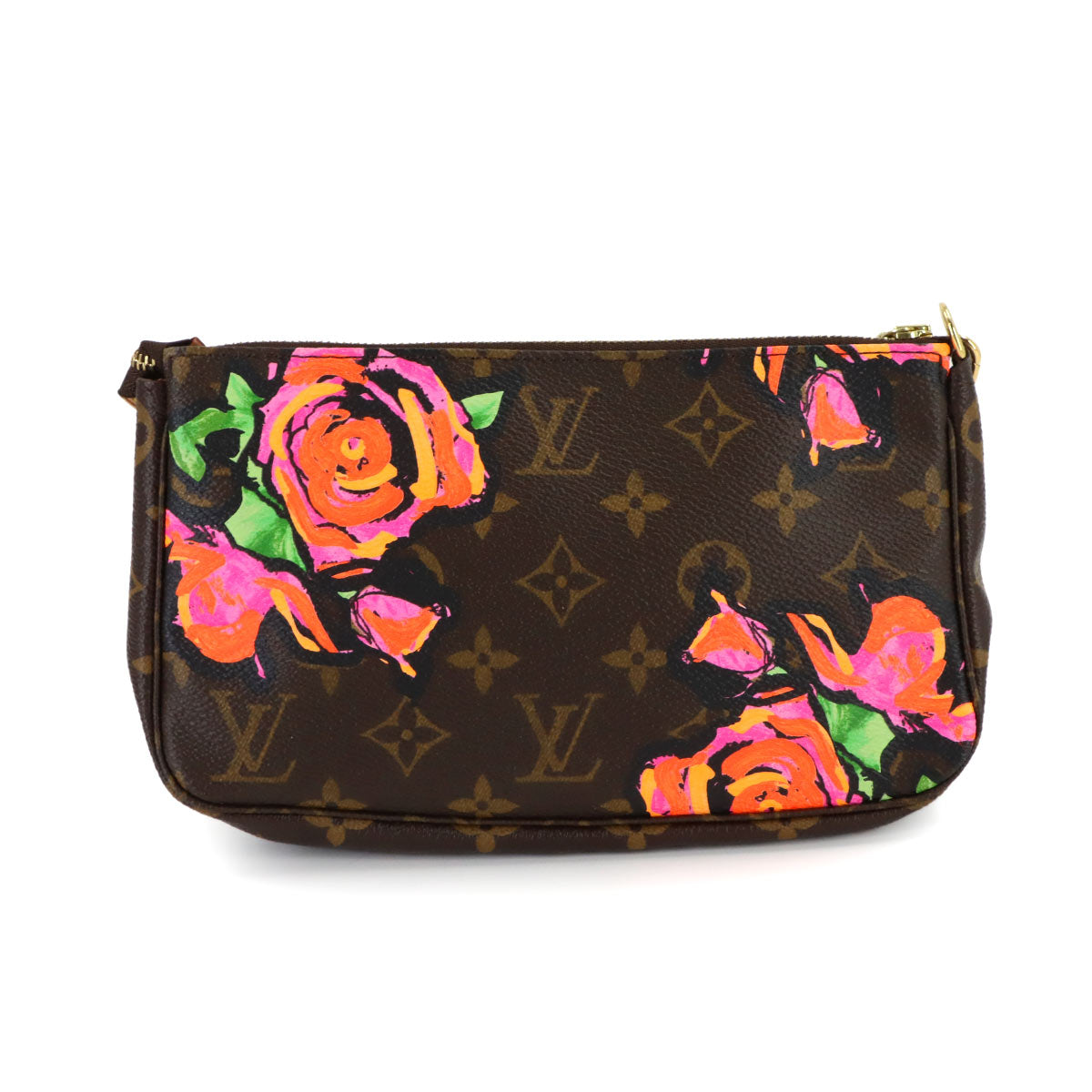 Monogram Rose Pochette Accessoires Hand Bag M48615
