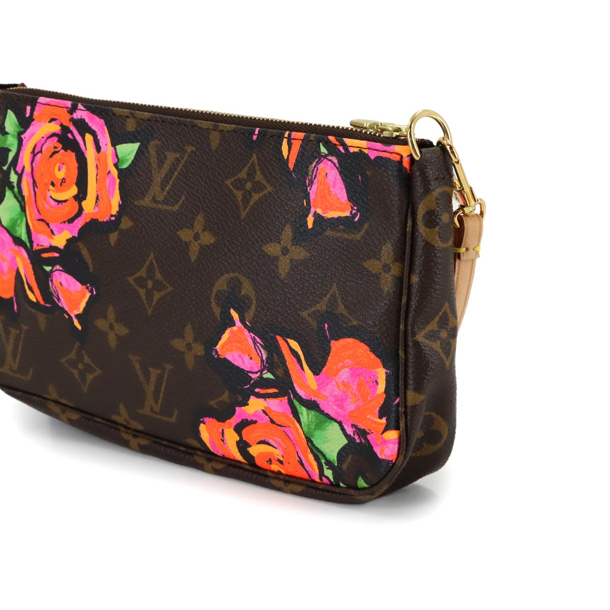 Monogram Rose Pochette Accessoires Hand Bag M48615