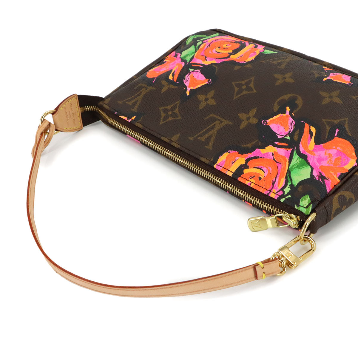 Monogram Rose Pochette Accessoires Hand Bag M48615
