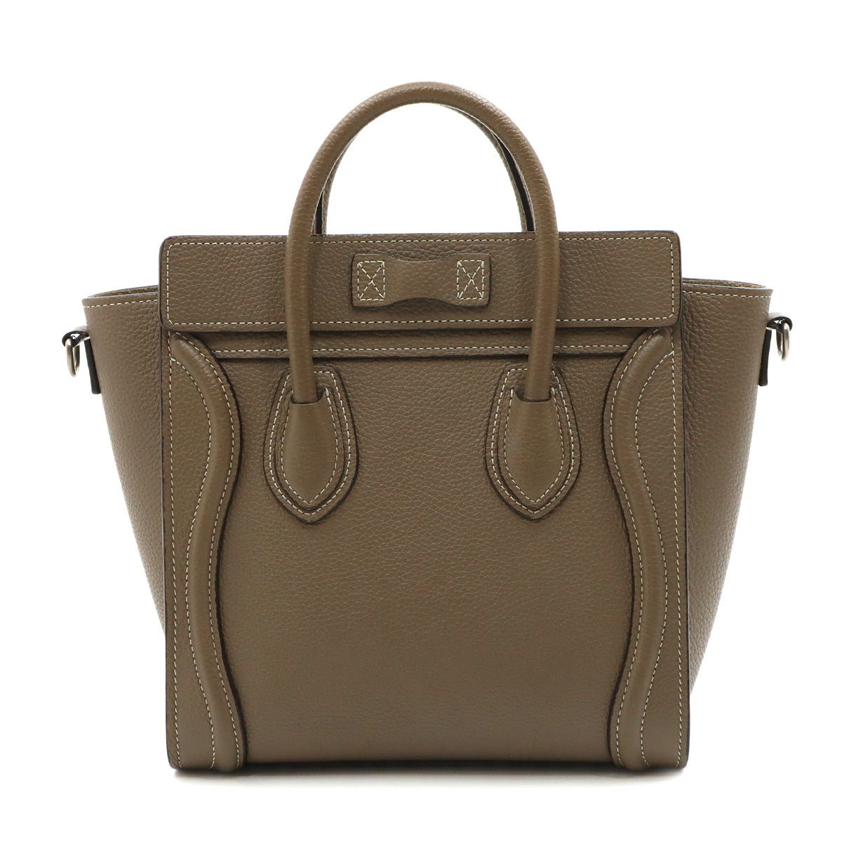 Luggage Nano Shopper Hand Shoulder Bag Leather Souris 168243