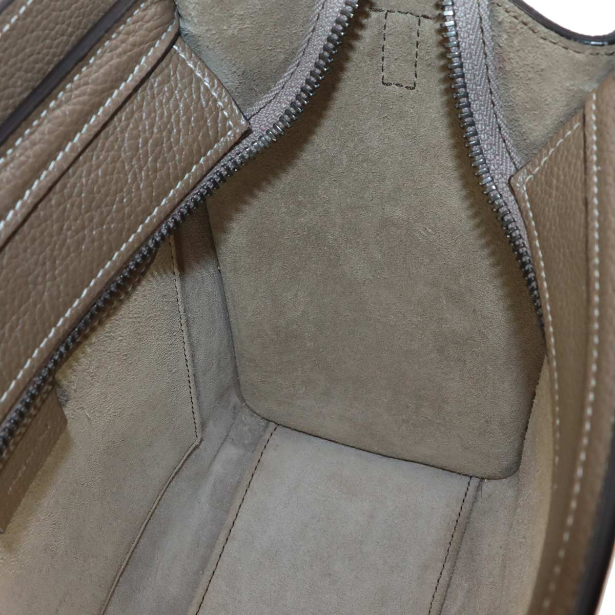 Luggage Nano Shopper Hand Shoulder Bag Leather Souris 168243