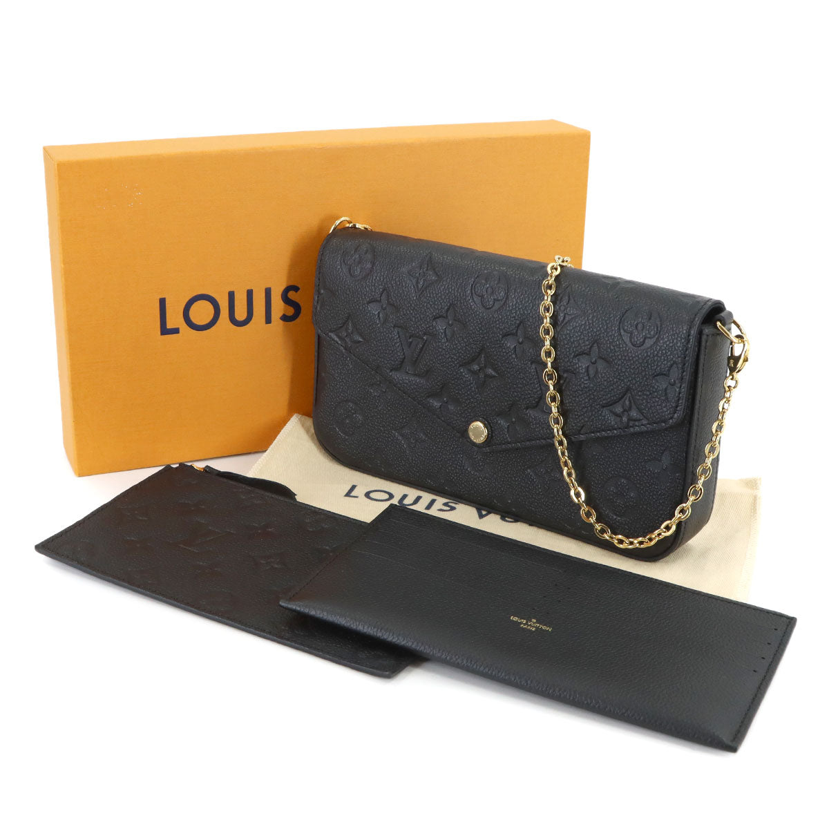 Monogram Empreinte Pochette Felice Wallet Leather M64064