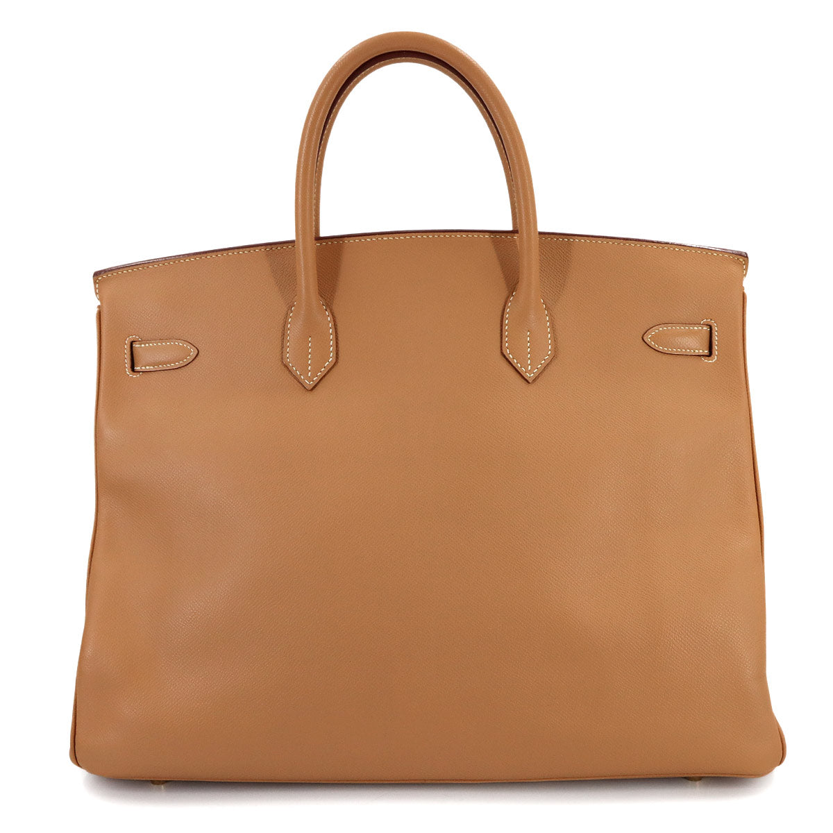 Birkin 40 Hand Bag Couchevel Epsom Natural Purse