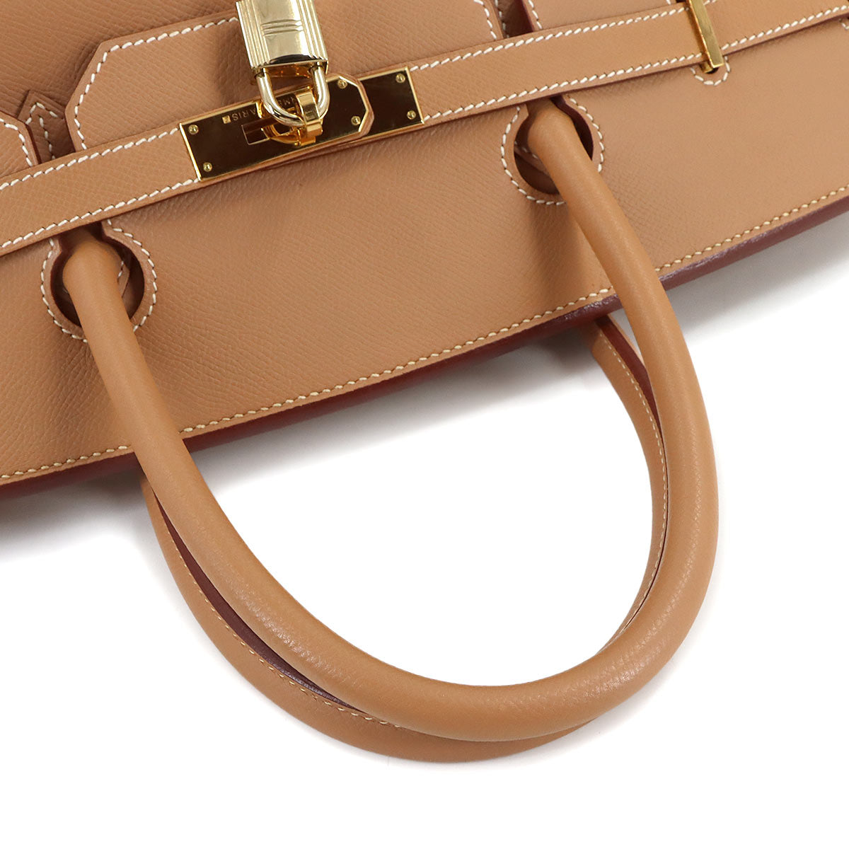 Birkin 40 Hand Bag Couchevel Epsom Natural Purse