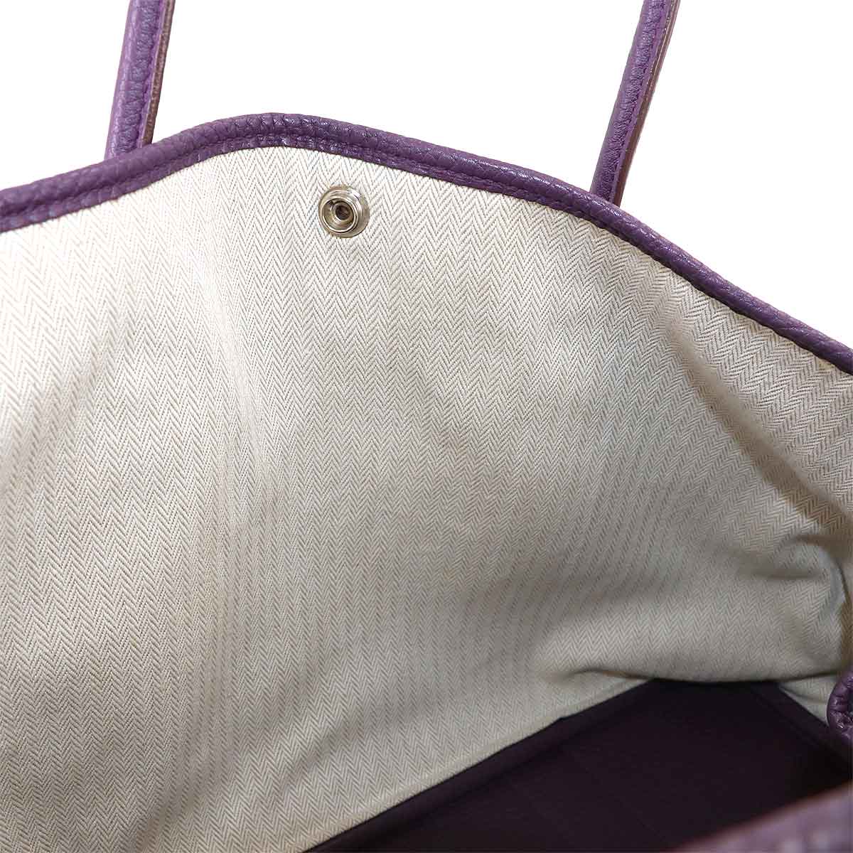Garden Party 36 PM Tote Bag Negonda Leather Cassis Purse