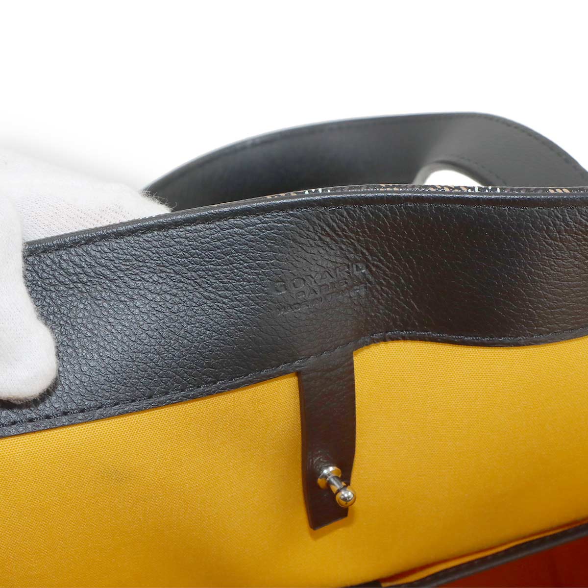 Voltaire Tote Bag PVC Leather Black Purse