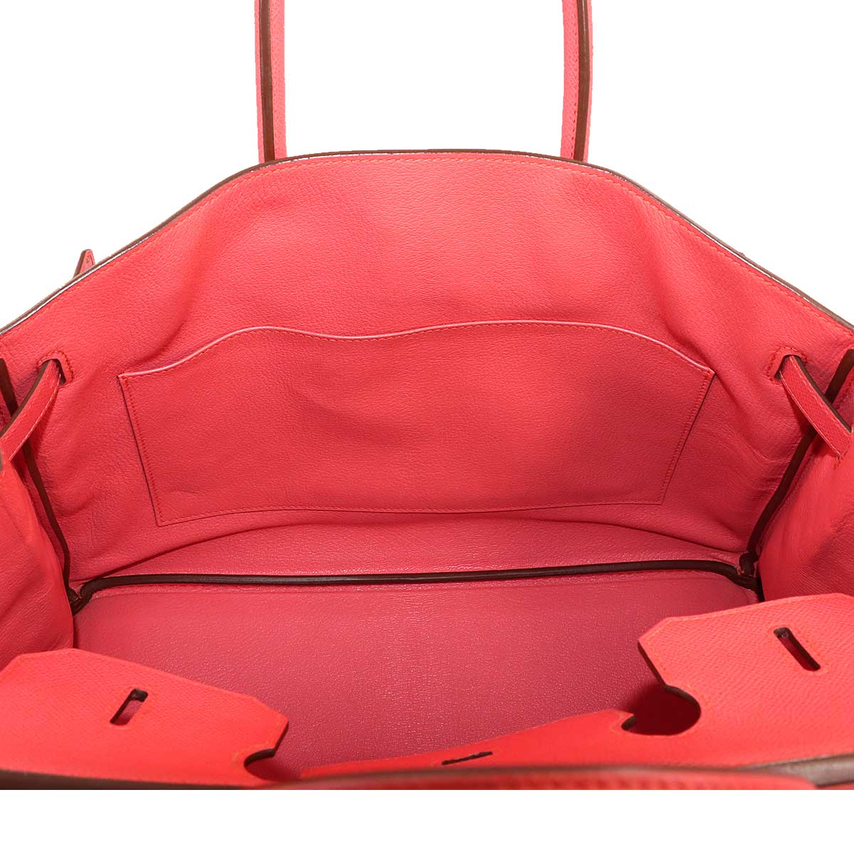 Birkin 35 Veau Epsom Flamingo Hand Bag Purse Pink