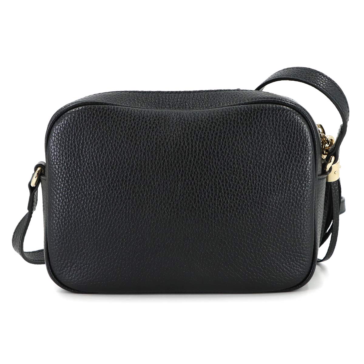 SOHO Shoulder Bag Leather Black 722319 Interlocking G