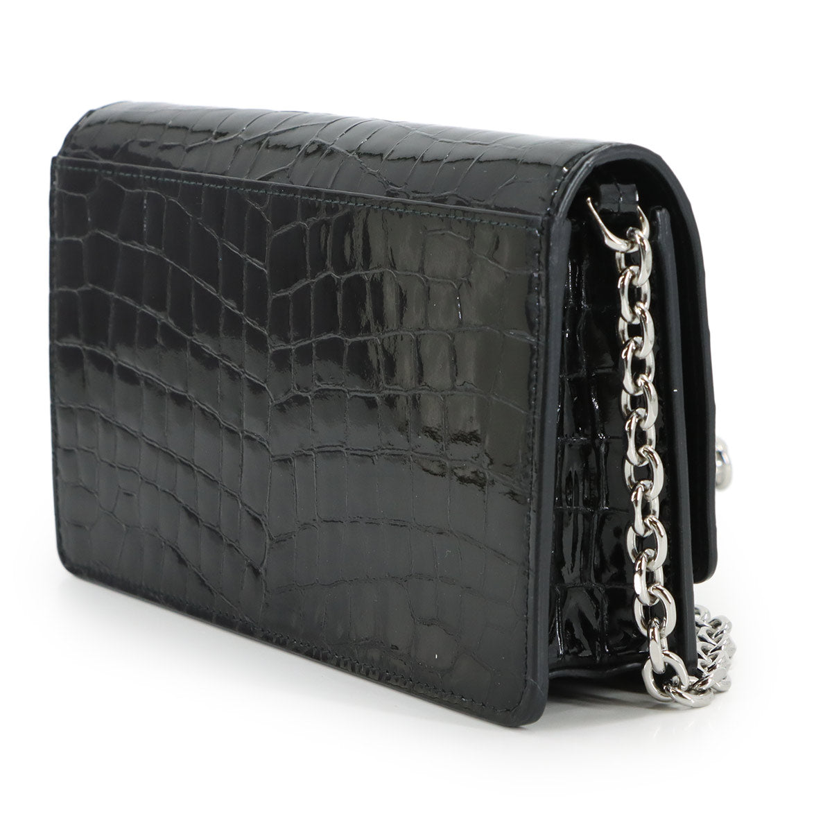 Chain Wallet Leather Black S56UI0147