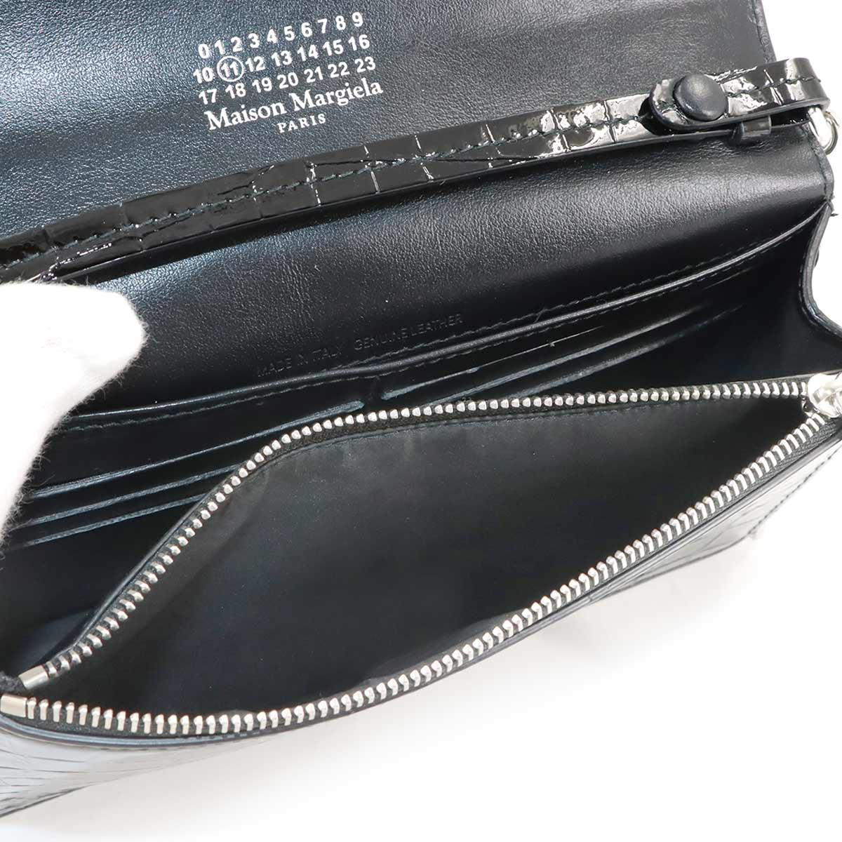 Chain Wallet Leather Black S56UI0147