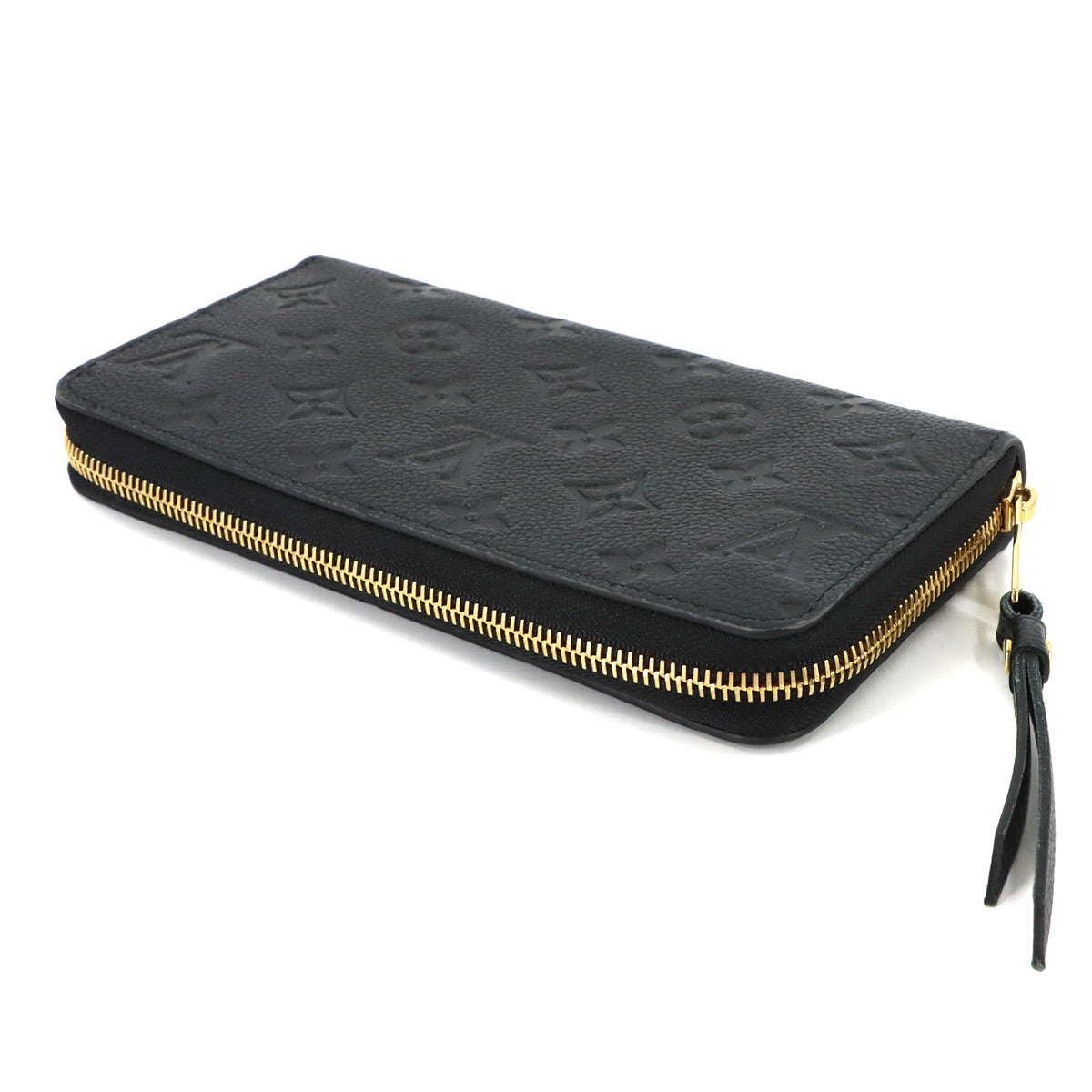 Monogram Empreinte Zippy Wallet Leather Noir M61864