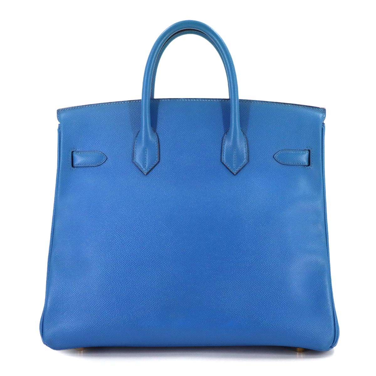 Haut a Courroies 32 Coushevel Epsom Blue Hand Bag Purse
