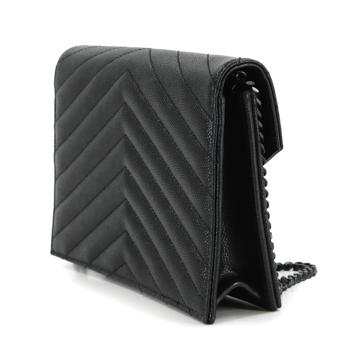 Cassandre Envelope Chain Wallet Leather 695108