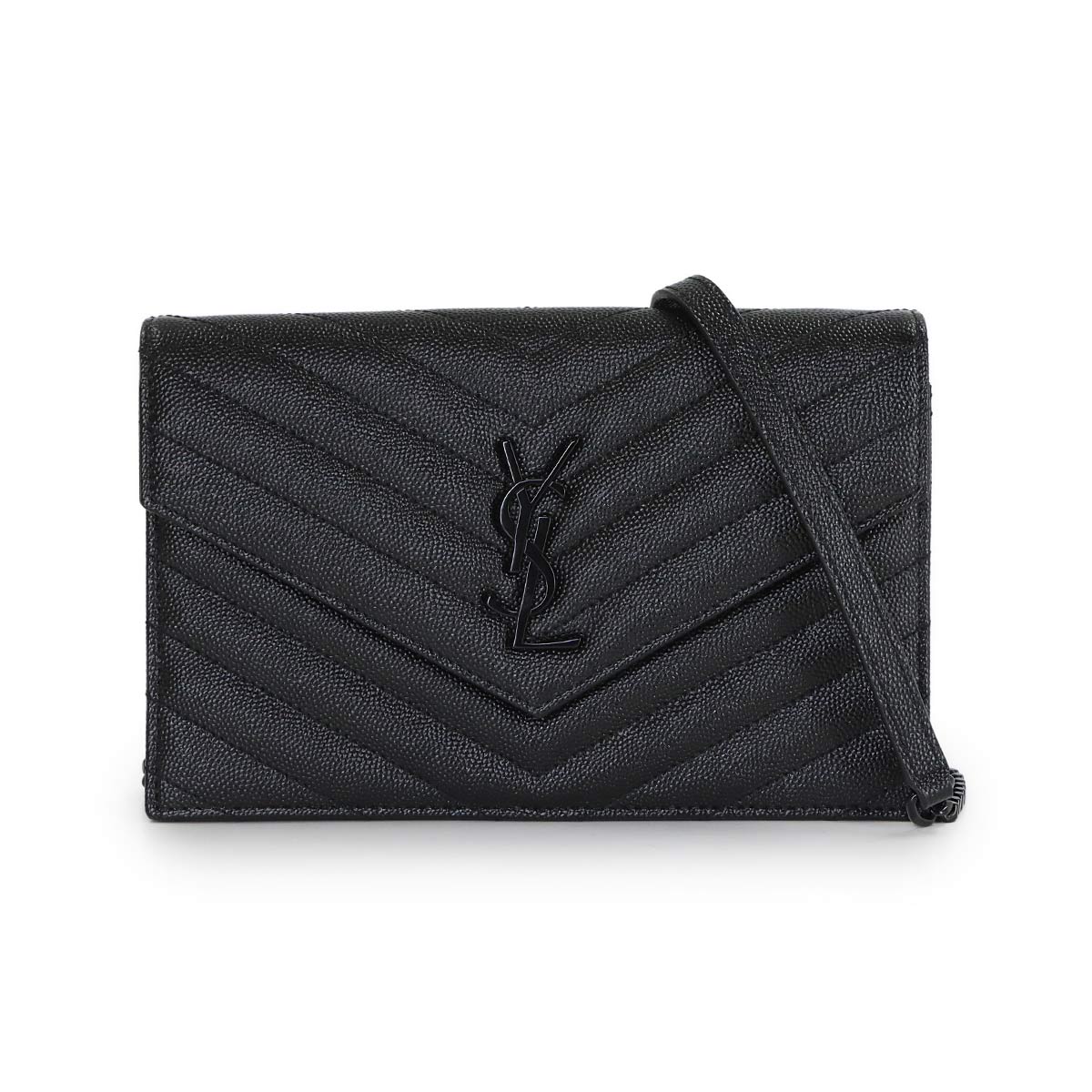 Cassandre Envelope Chain Wallet Leather 695108
