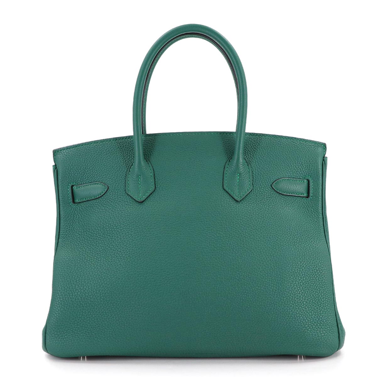 Birkin 30 Veau Togo Malachite Hand Bag Purse