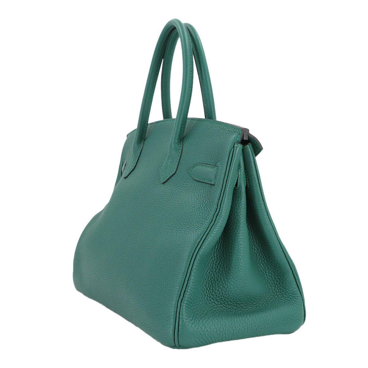 Birkin 30 Veau Togo Malachite Hand Bag Purse