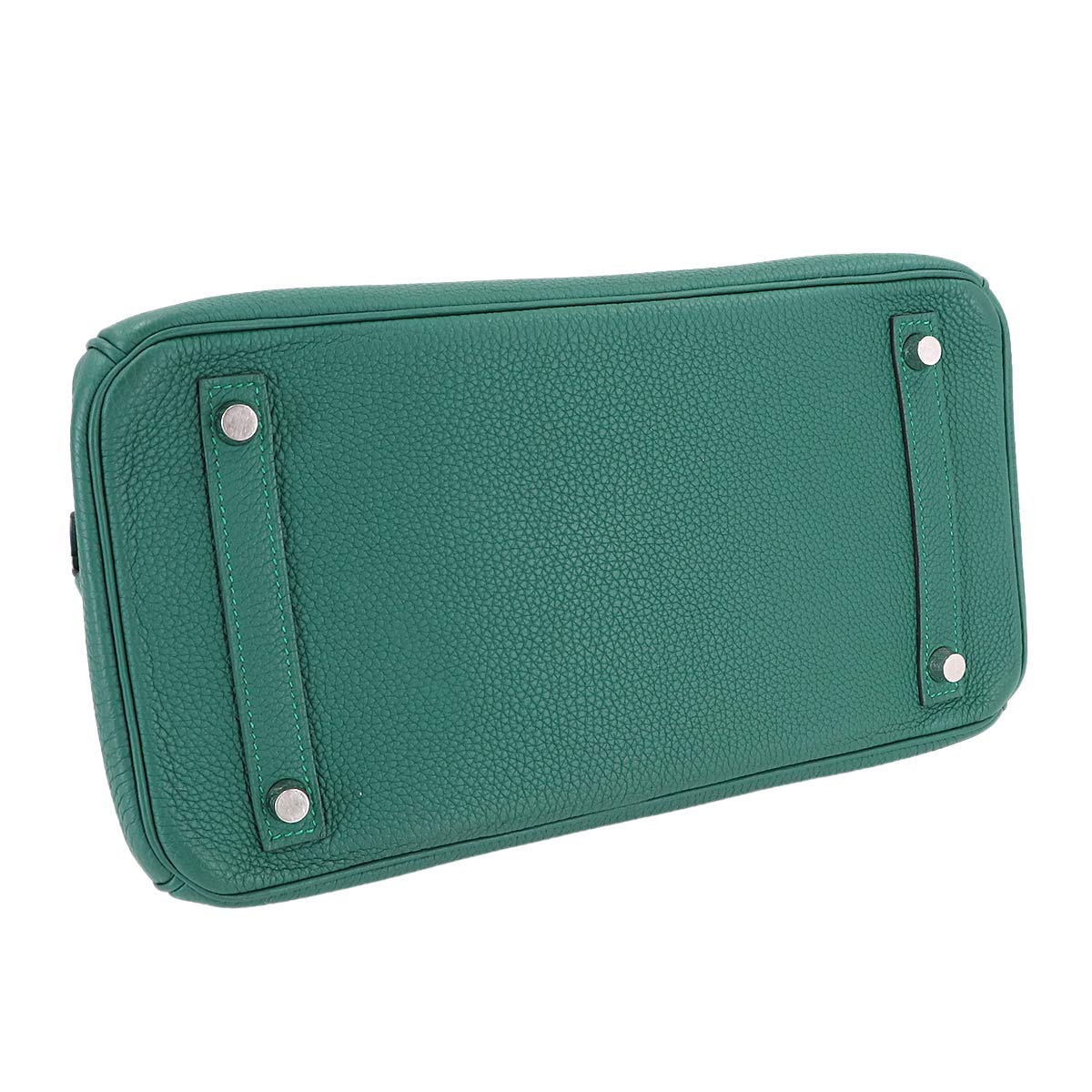 Birkin 30 Veau Togo Malachite Hand Bag Purse