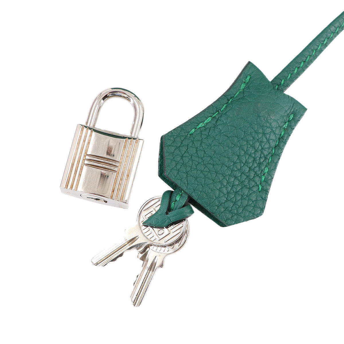 Birkin 30 Veau Togo Malachite Hand Bag Purse