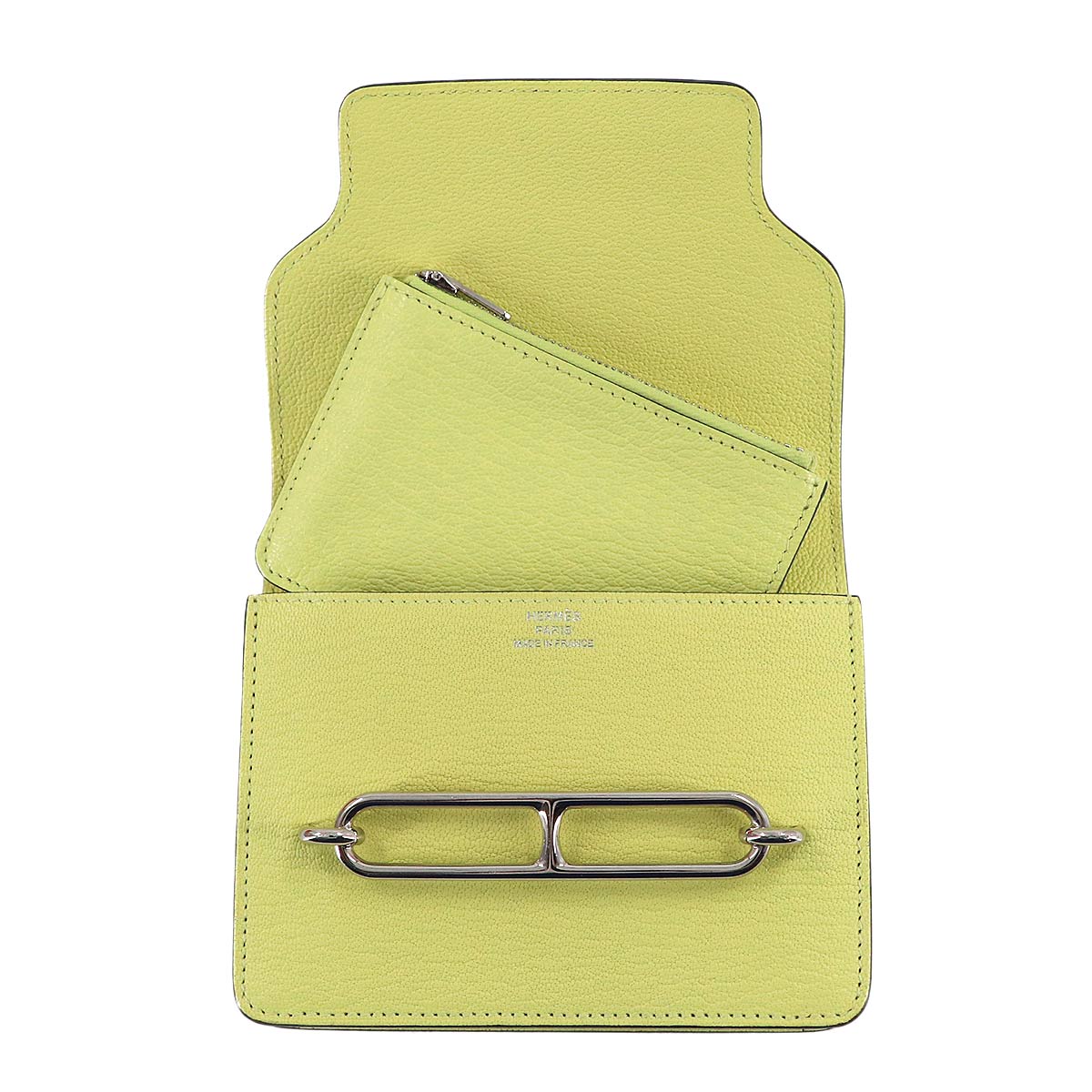 Roulis Slim Wallet Ever Color Jaune Bourgeon Purse