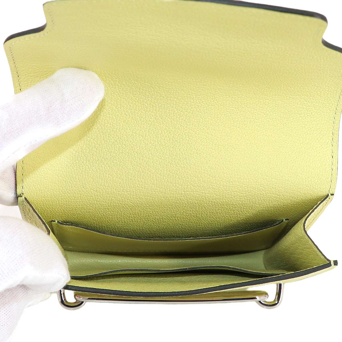 Roulis Slim Wallet Ever Color Jaune Bourgeon Purse