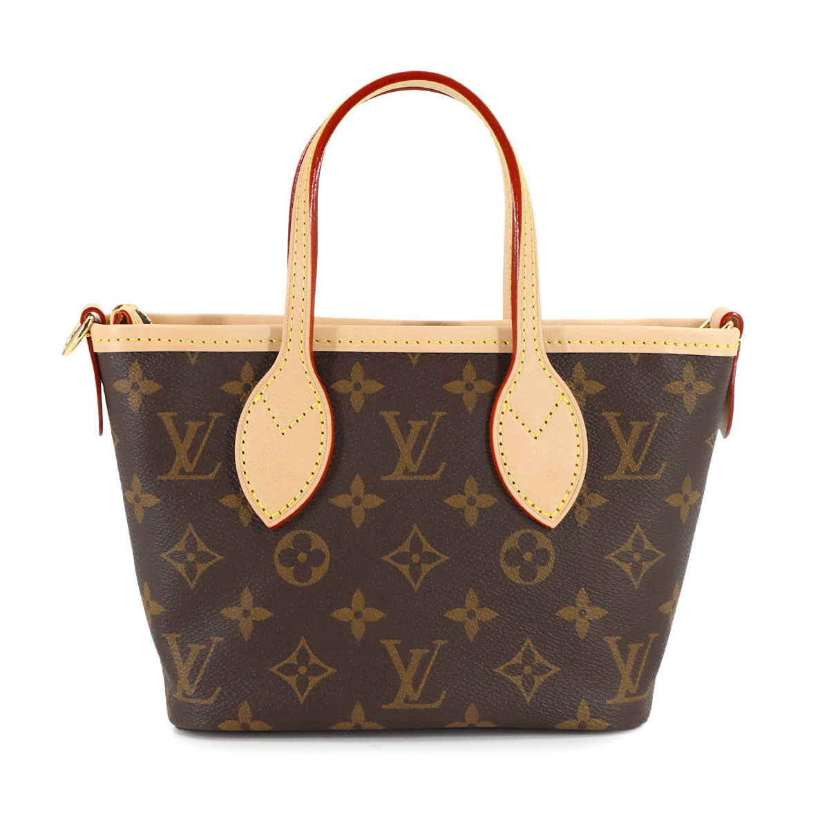 Monogram Neverfull BB Tote Shoulder Bag Brown M46705