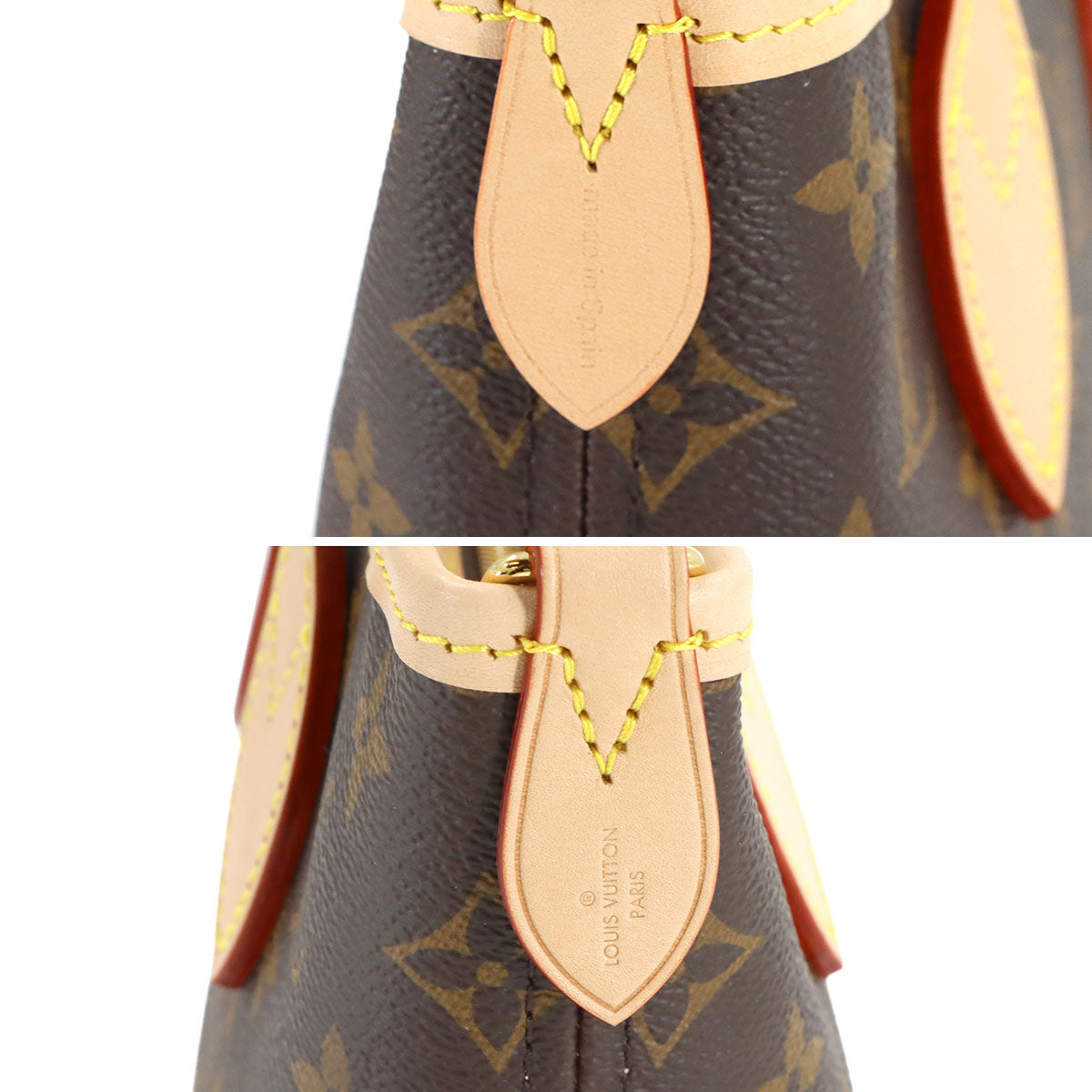 Monogram Neverfull BB Tote Shoulder Bag Brown M46705