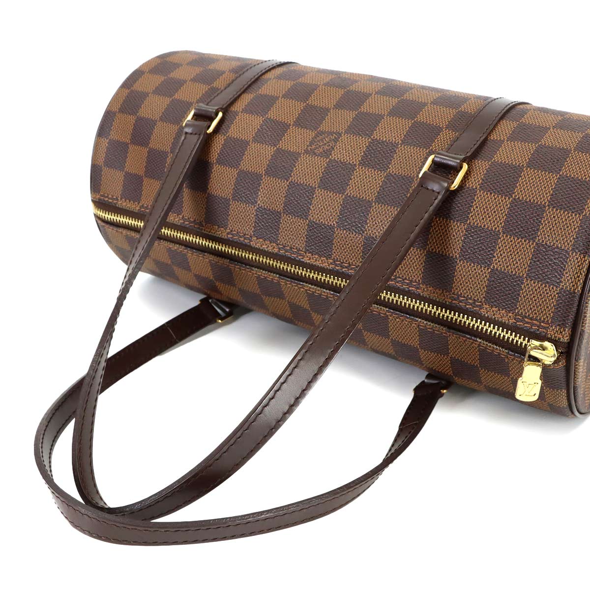 Damier Papillon 30 Hand Bag Ebene N51303 Pouch Purse