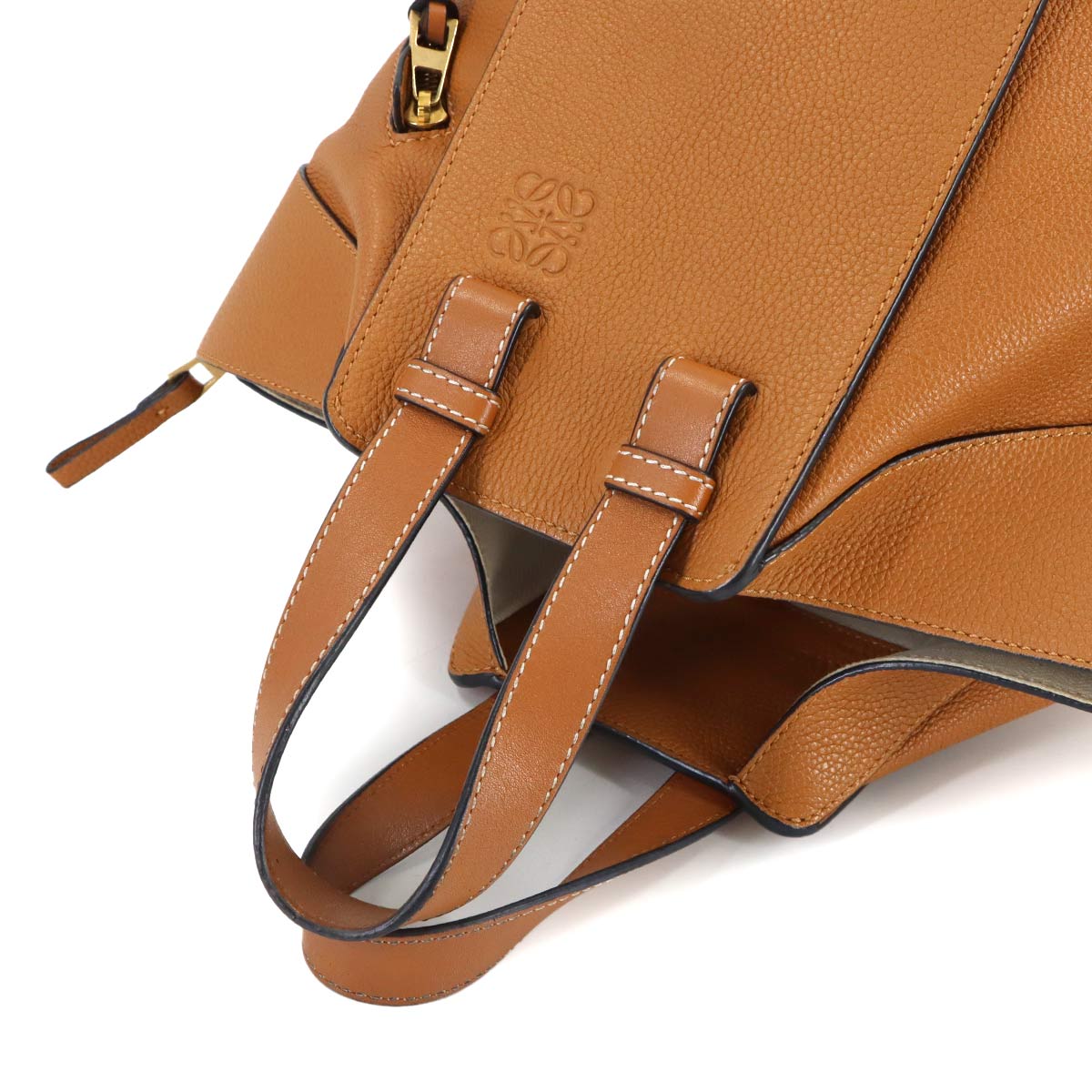 Hammock Small 2way Hand Shoulder Bag Leather Brown
