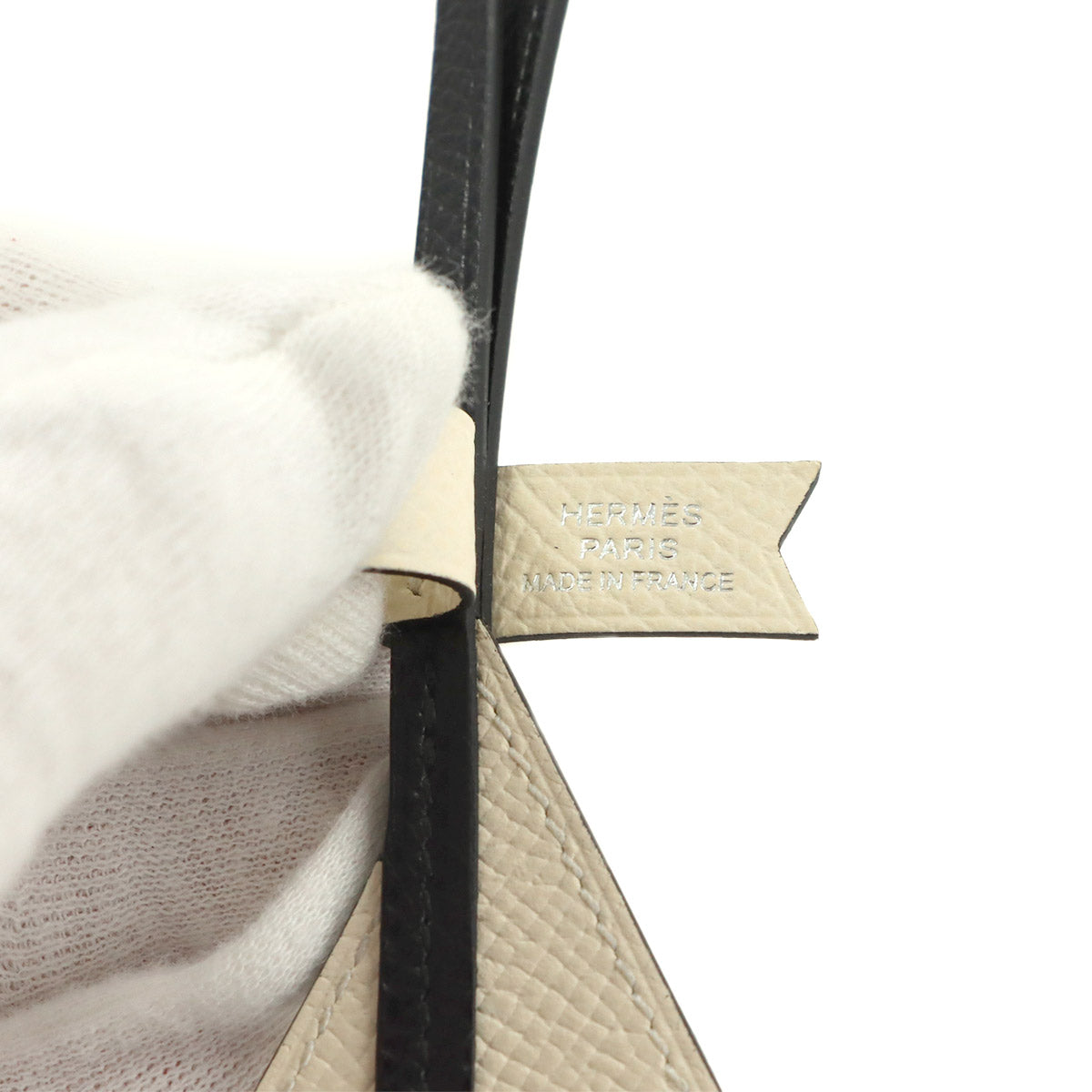 Bag Charm Sail 24 Yacht Veau Epsom Veau Barenia Nata Black