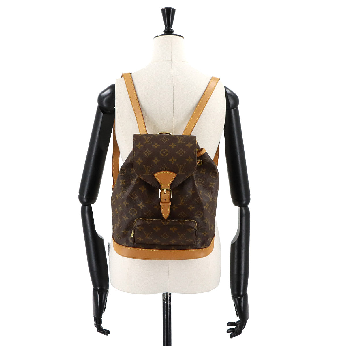 Monogram Montsouris MM Backpack Brown M51136 Purse