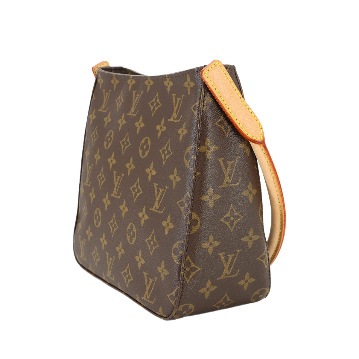 Monogram Looping MM Shoulder Bag Brown M51146 Purse