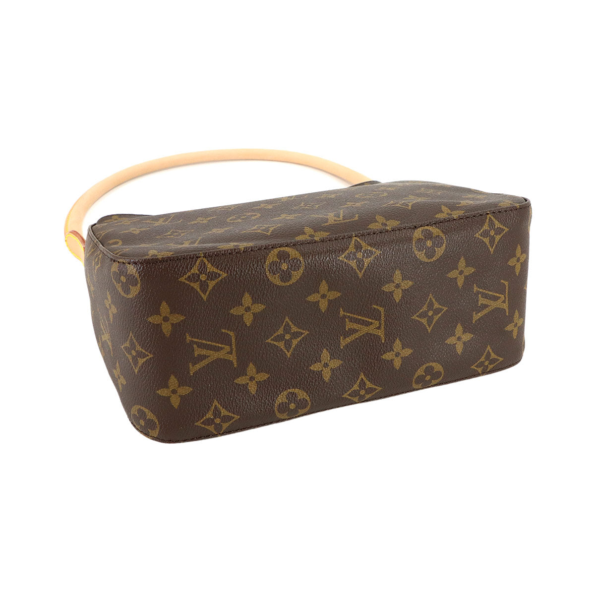 Monogram Looping MM Shoulder Bag Brown M51146 Purse