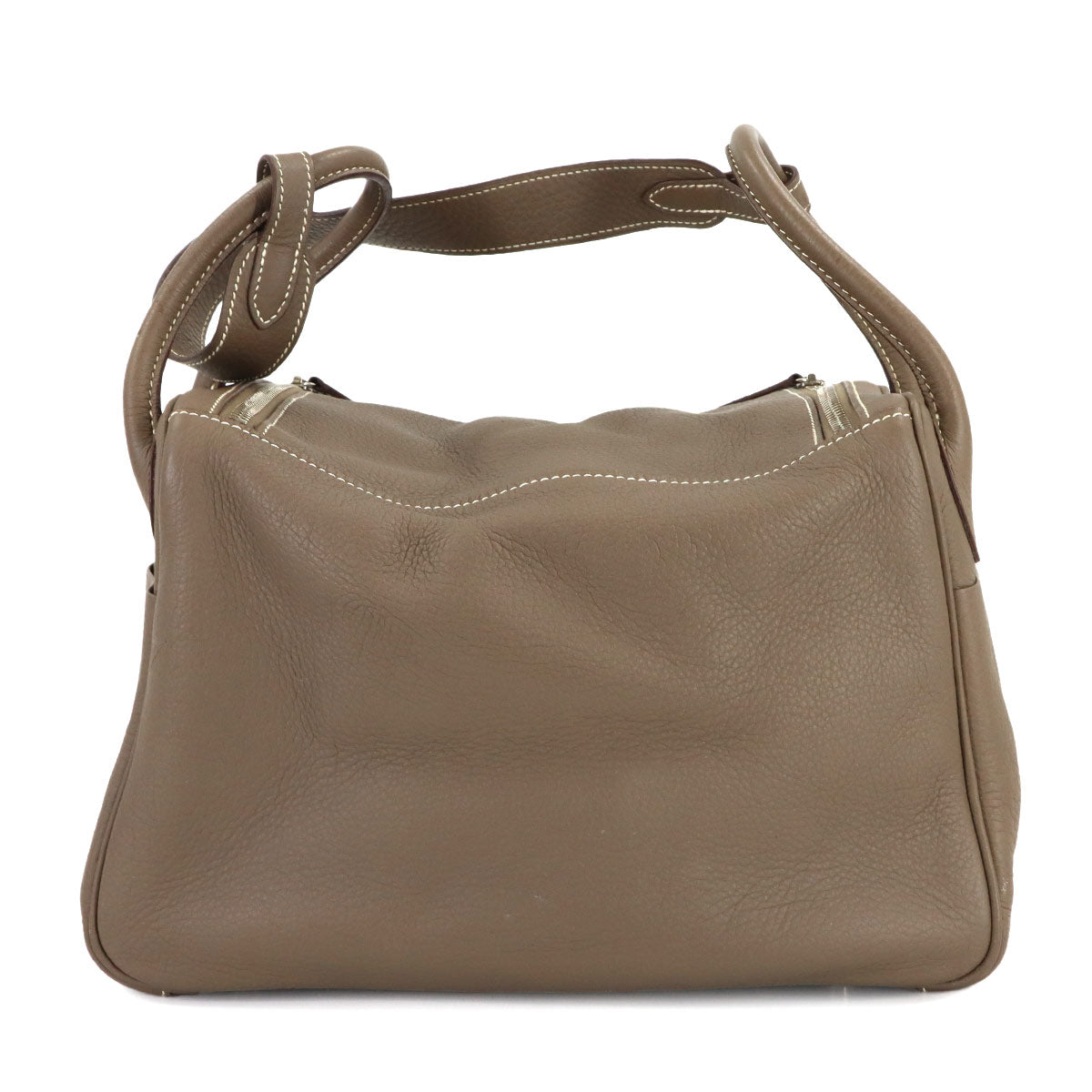 Lindy 30 2way Hand Shoulder Bag Taurillon Clemence Etoupe