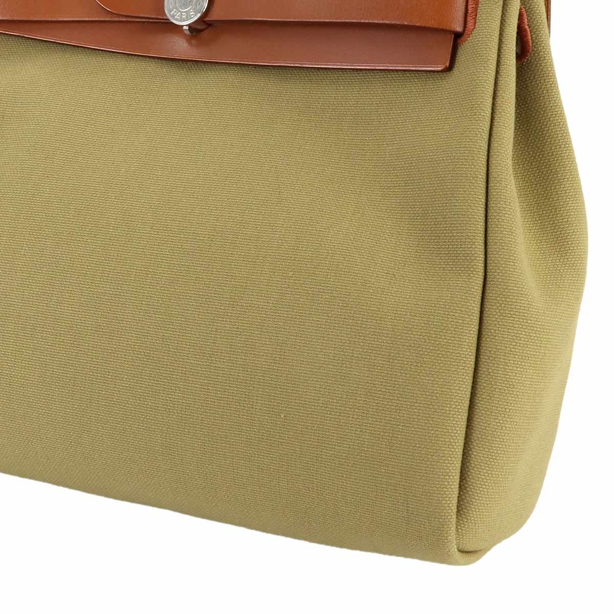 Her Bag Zip Retourne 31 PM Hand Shoulder Bag Toile Militaire