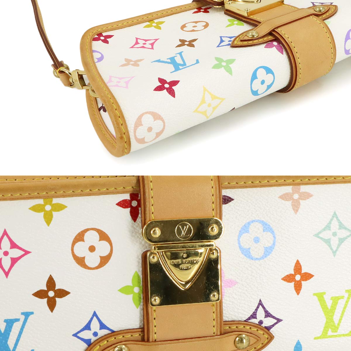 Monogram Multicolor Shirley Shoulder Clutch Bag M40049