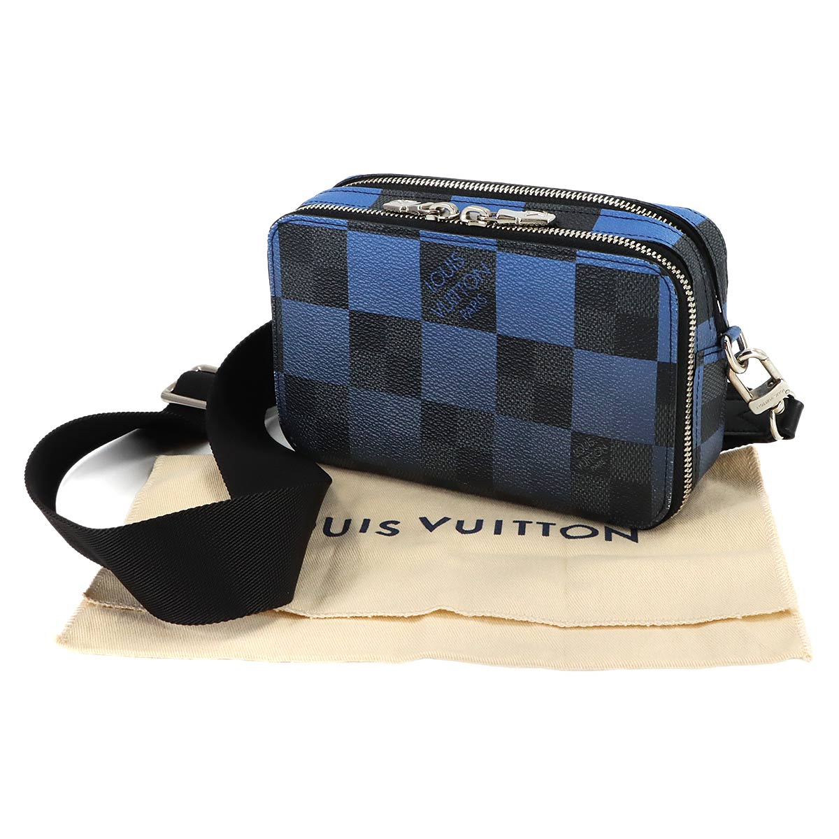 Damier Graphite Giant Alpha Wearable Wallet N60414