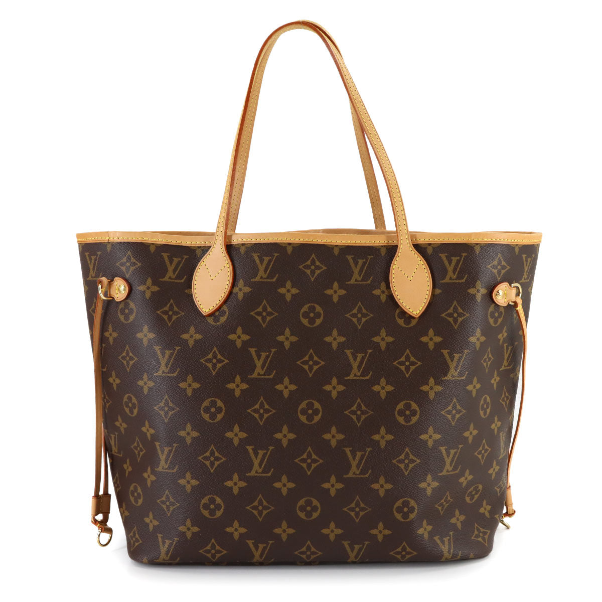 Monogram Neverfull MM Tote Bag Brown Beige M40156 Purse