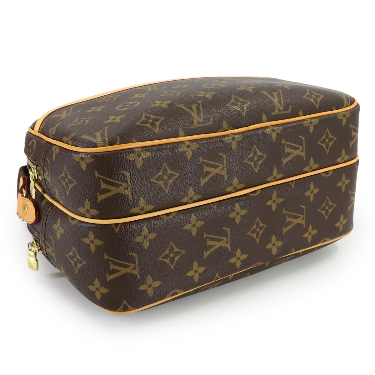 Monogram Reporter PM Shoulder Bag Brown M45254 Purse